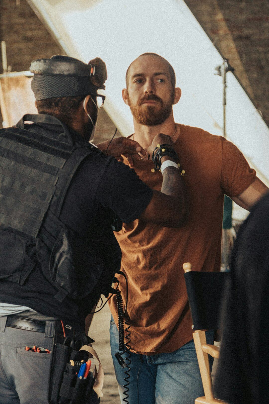 will smith on film set
