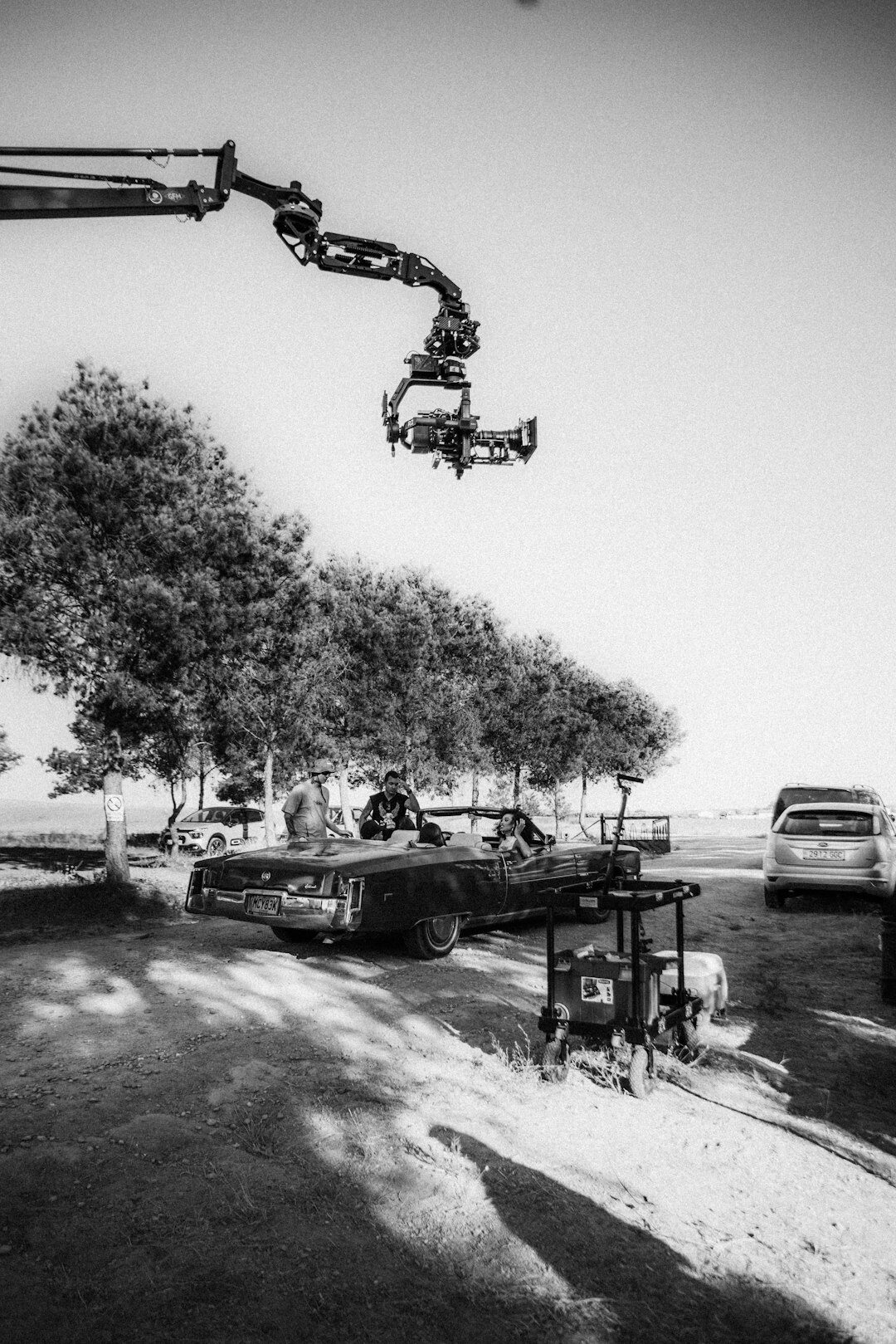 hollywood actors on set